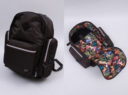 porter-orignial-fake-black-backpack-front